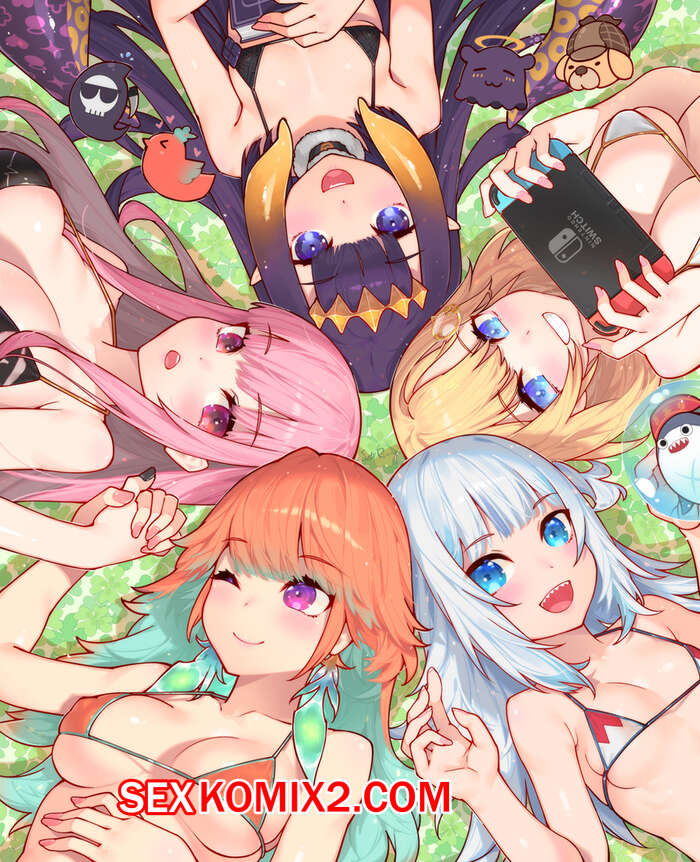 Порно комикс Hololive. Амелия. Часть 2