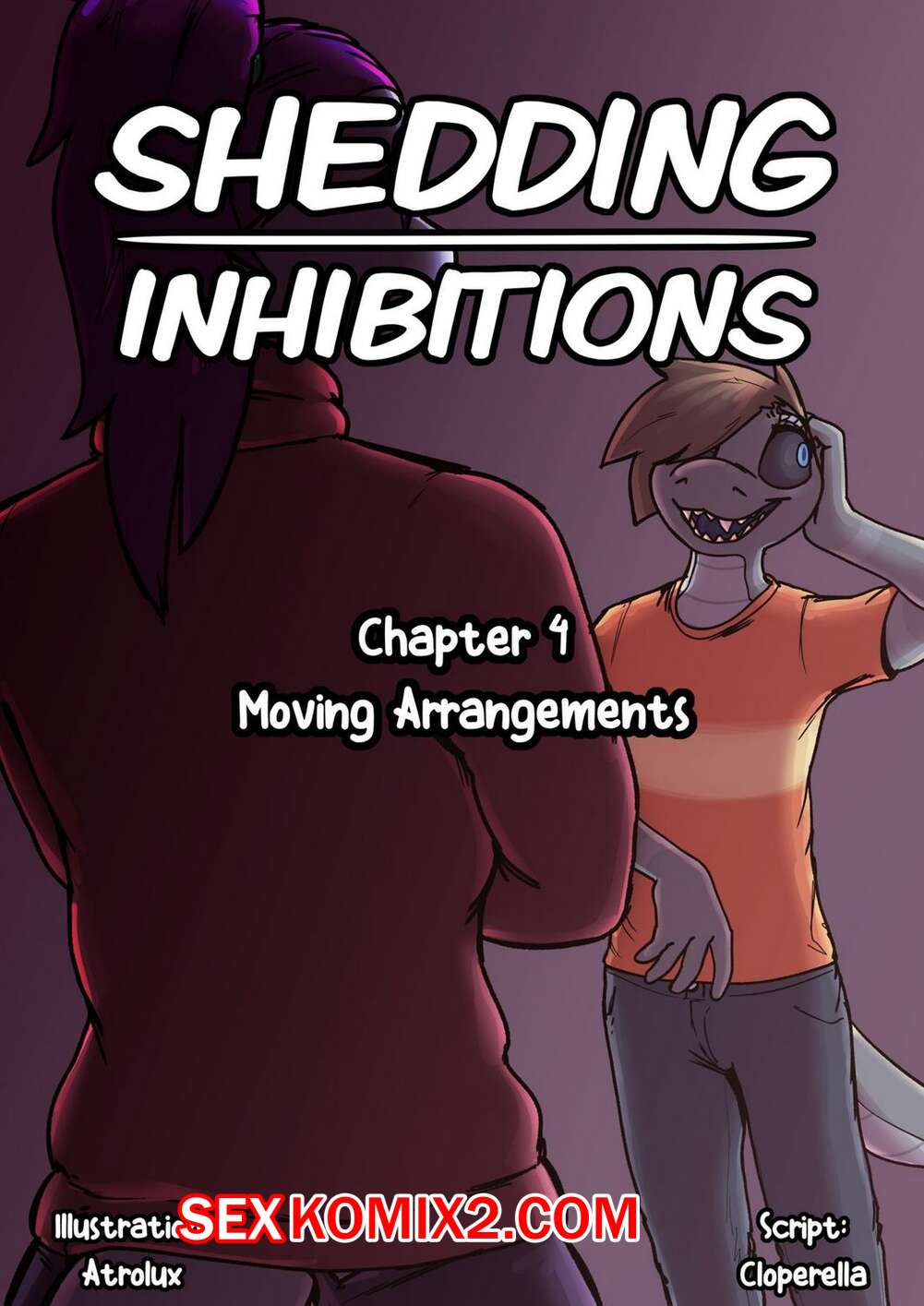 Порно комикс Преодоление закомплексованности. Shedding Inhibitions. Часть 4